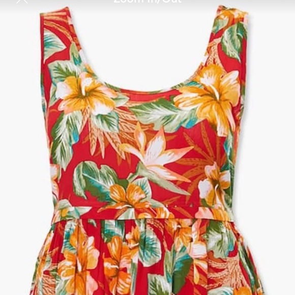 Forever 21 Dresses & Skirts - Women’s FOREVER 21 plus tropical dress